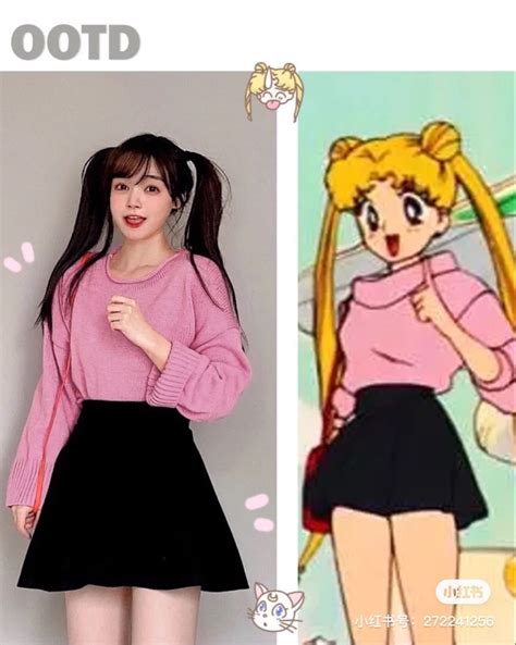 sailor moon casual outfits.